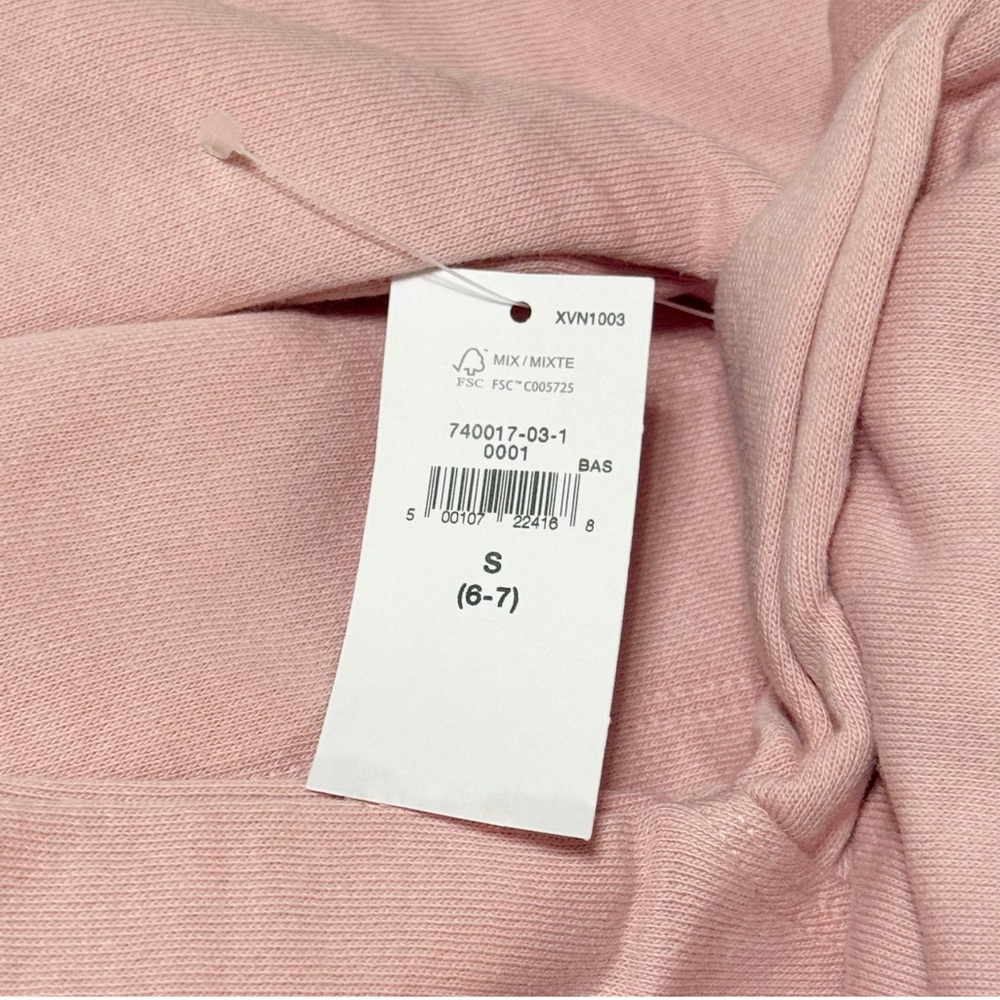 GAP KIDS LIGHT PINK GOLD VINTAGE SOFT ARCH LOGO HOODIE ZIP UP SWEATSHIRT - Picture 6 of 8